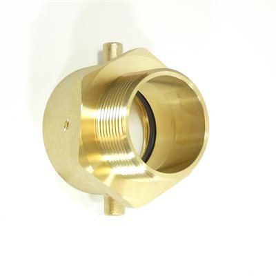 2" Adapter Brass Male NPT x 2-1 / 2" Female NST Swivel Connection (18)Min.(1)