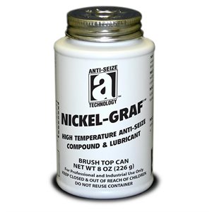 Anti-Seize Nickel-Graf 1lb Brush Top Nickel & Graphite 2600°F (4)Min.(1)