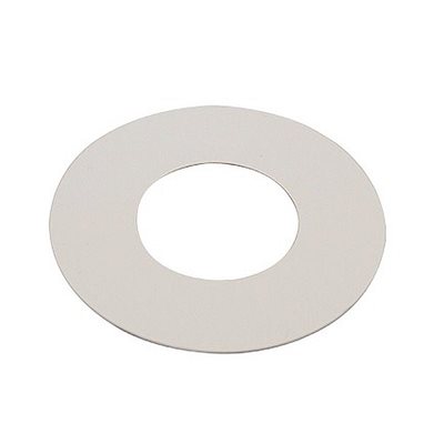 Kydex Ring 4" White Plastic 1-3 / 4" I.D. x 4-1 / 16" O.D. (1000) Min.(50)