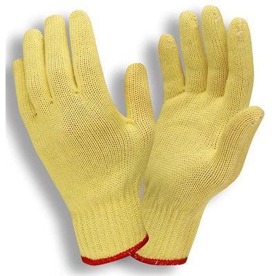 Kevlar String Aramid / Cotton Glove 7ga ANSI Cut Level A2 Large (12) Min.(6)