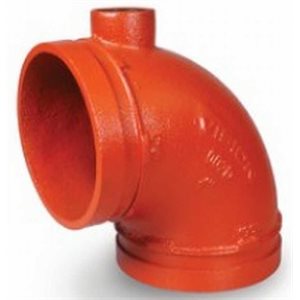 Grooved Drain Elbow 90