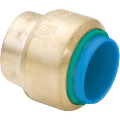 Push-Fit End Stop 1 / 2"Push Fit Lead Free Brass (30) Min.(6)