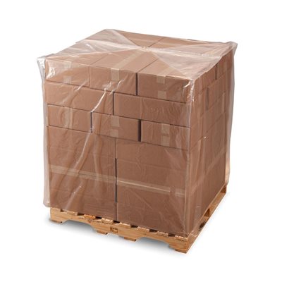 Pallet 48"x 40" Cover Bag Length 98" 54"x 44"x 120" Clear 4mil 30ct