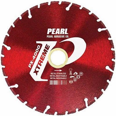 Pearl Extreme 4-1 / 2"x .050 x 5 / 8" Diamond Bond Thin Cut Wheel (6) Min. (1)
