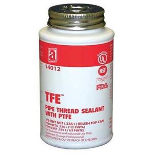 TFE AntiSeize 8oz Brush Top Thread Sealant w / PTFE (36) Min.(12)