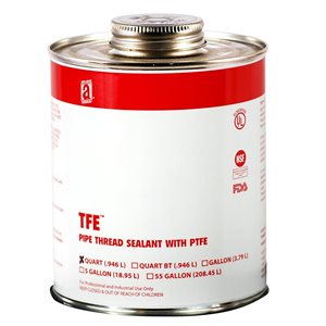 TFE AntiSeize 32oz Brush Top Thread Sealant w / PTFE (12) Min.(1)