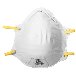 Dust Mask N95 Approved 20ct Double Strap (12) Min.(1)