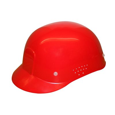 Hard Hat Bump Cap Red Pinlock Suspension Low Risk Environment Only (20) Min.(1)