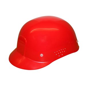 Hard Hat Bump Cap Red Pinlock Suspension Low Risk Environment Only (20) Min.(1)