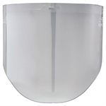 Face Shield Clear AO Safety Impact Resistant Clear 9"x 14.5"x .060 (10) Min. (1)