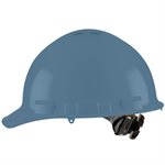 Cap Style Hard Hat Vented Blue with Ratchet 4-point Suspension (20) Min.(1)