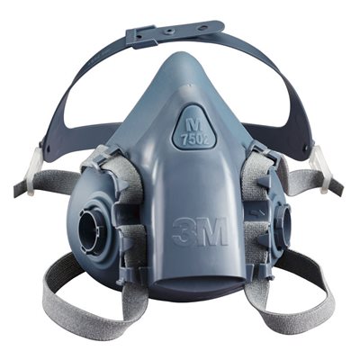 3M Half Mask 7500 Series Large ULTIMATE Respirator (12) Min. (1)