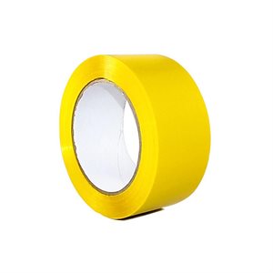 Yellow Box Tape 2"x 110yd 2.0mil RH Acrylic (36) Min.(36)