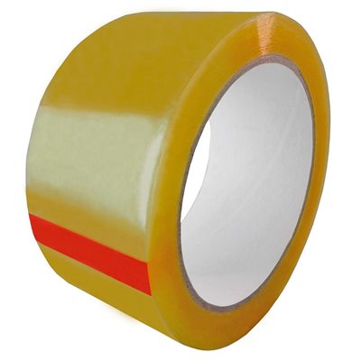 Clear 2"x 110yd 2mil Rubber Adhesive (3240) Min.(36)