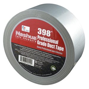 Grey 4"x 60yd 11mil Duct Tape Nashua 398 (324) Min.(12)