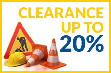 Clearance up to 20%